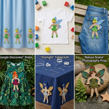 Fairy Applique Crochet Pattern