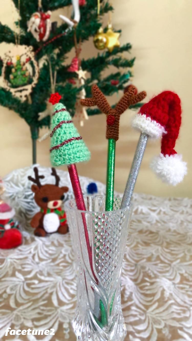 Christmas Tree Pencil Puppet / Pencil Topper