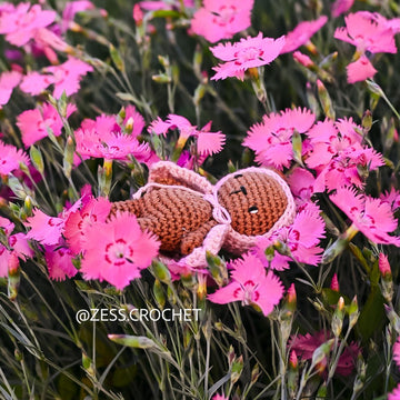 Crochet pattern Bisou the tiny bear