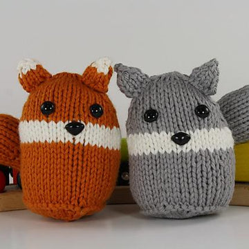 Woodland Friends (Skunk, Fox, Frog, Wolf, Raccoon)