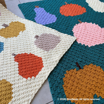 Pumpkin C2C Blanket