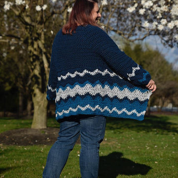 Chevron Cardi