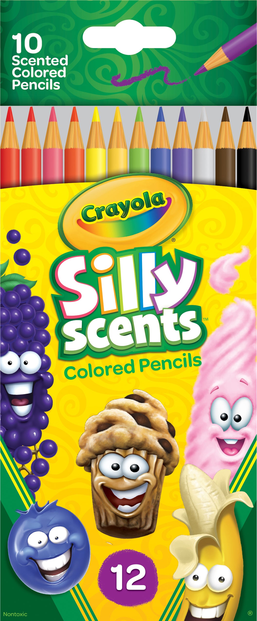 Crayola Silly Scents Colored Pencils - 12/Pkg