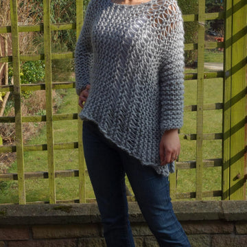 Funky Bulky Asymmetrical Sweater