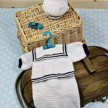 Sailor Suit Crochet Pattern #187