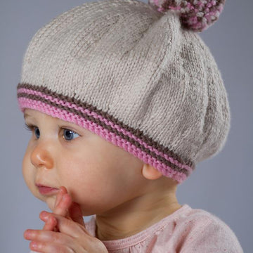 Molly May Beret and Shoes - Bc26 Baby Cakes by Little Cupcakes