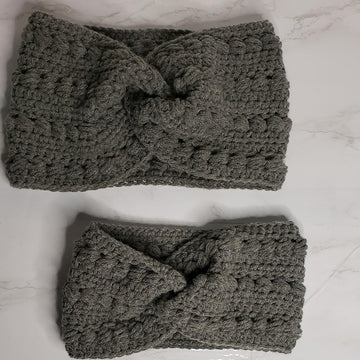 Twisted Bead Earwarmers