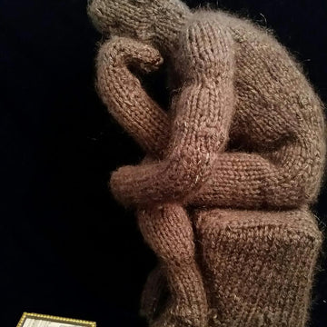 Fuzzy Thinker Soft Sculpture