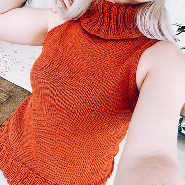 LIT collared top