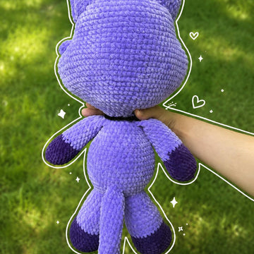 CatNap from poppy play time Amigurumi,  Crochet Pattern