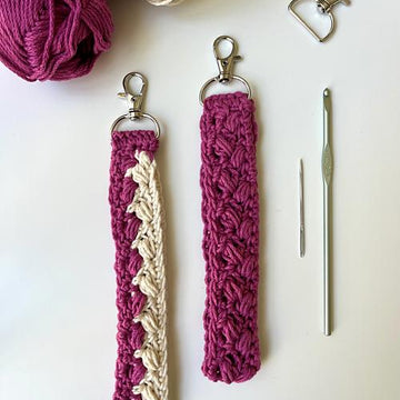 #385 Fancy Keychain Wristlet