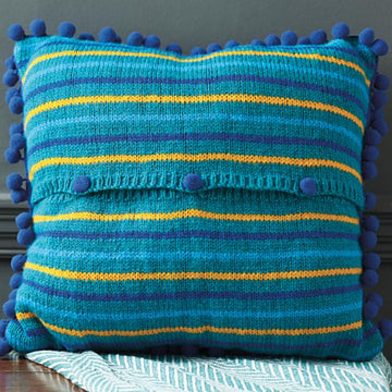 True Colours Peacock Cushion