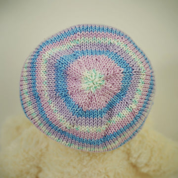 Baby Beret in Cascade Yarns North Shore Prints - DK617 - Downloadable PDF