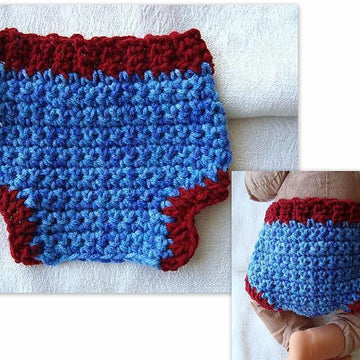444, BABY DIAPER COVER AND HAT SET