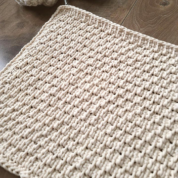 Tunisian Moss Placemat