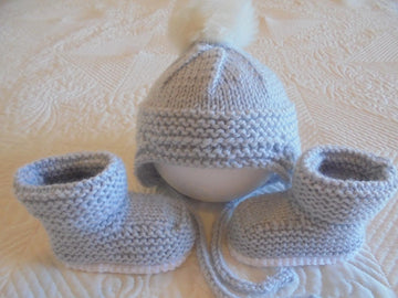 Easy Baby Hat And Booties