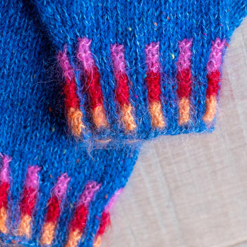 Marled Blue Sweater