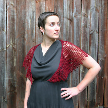 Meandering Pathway Shawl