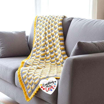 Striped Throw Blanket