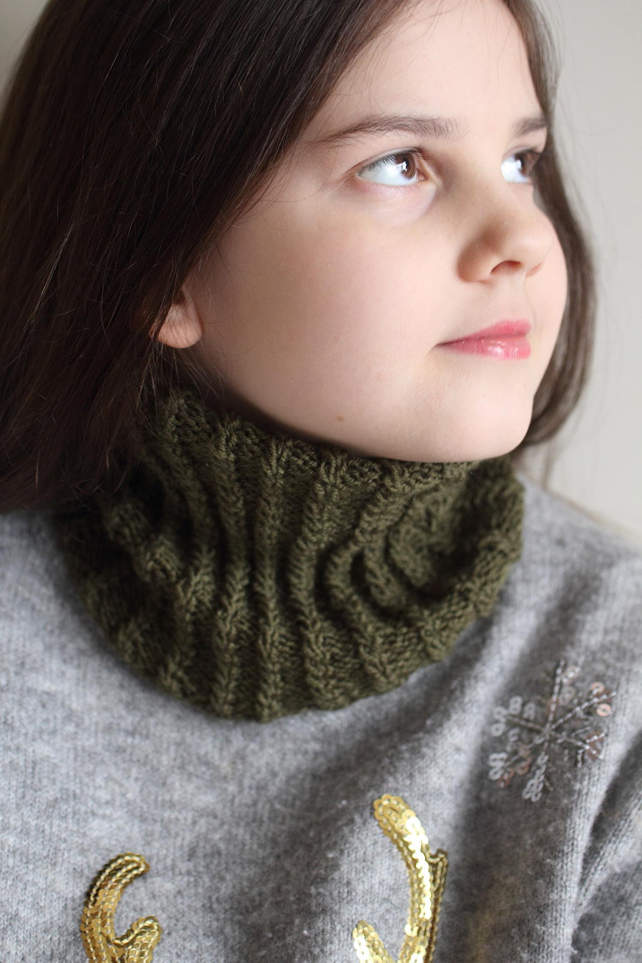Wren Neck Warmer for DK