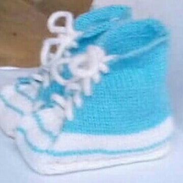 High Top Baby Booties