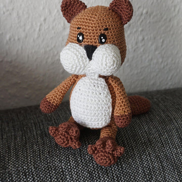 Crochet pattern beaver Woody