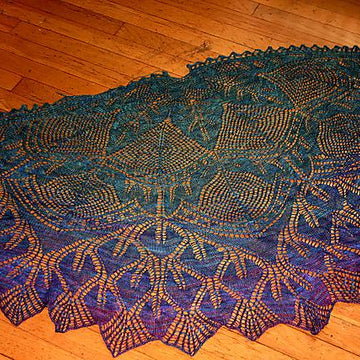 In Dreams Mystery Shawl