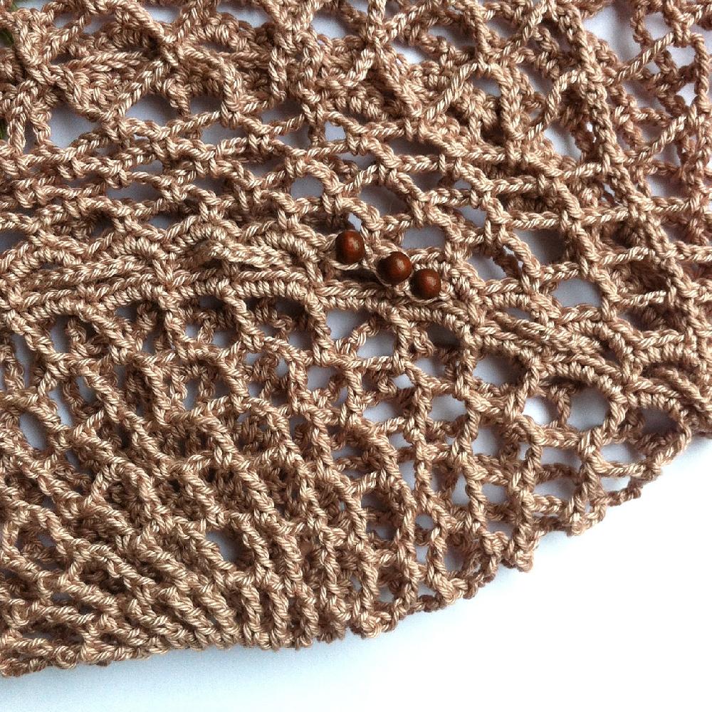 Vintage-style Pack-away Mesh Bag