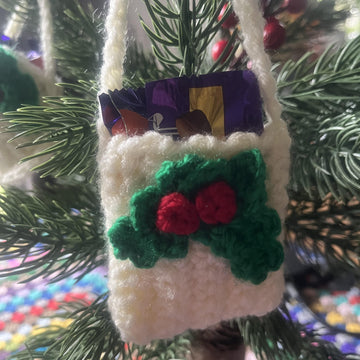 Square Christmas Tree Bag Decoration