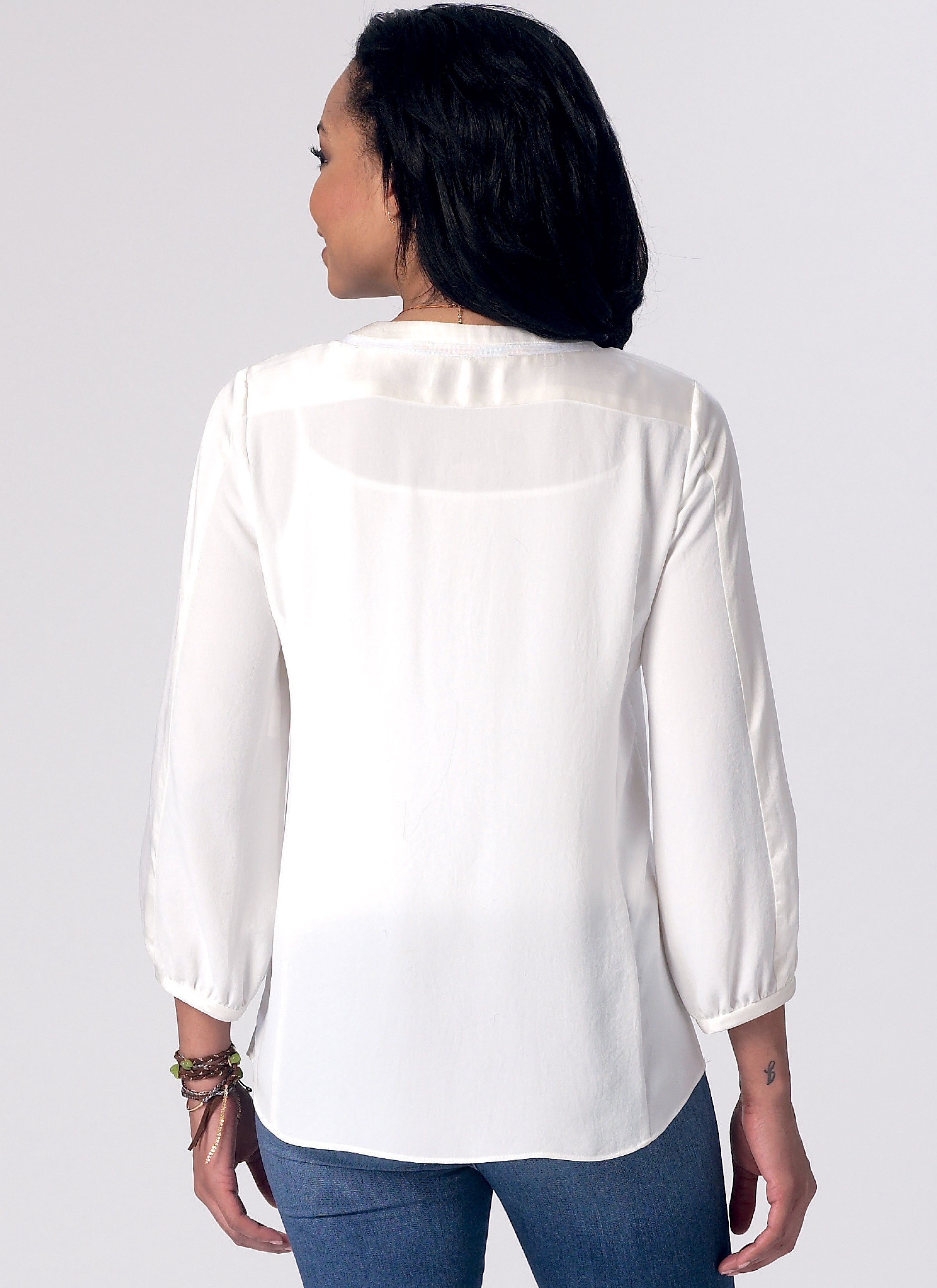 McCall's Misses' Banded Tops with Yoke M7357 - Sewing Pattern