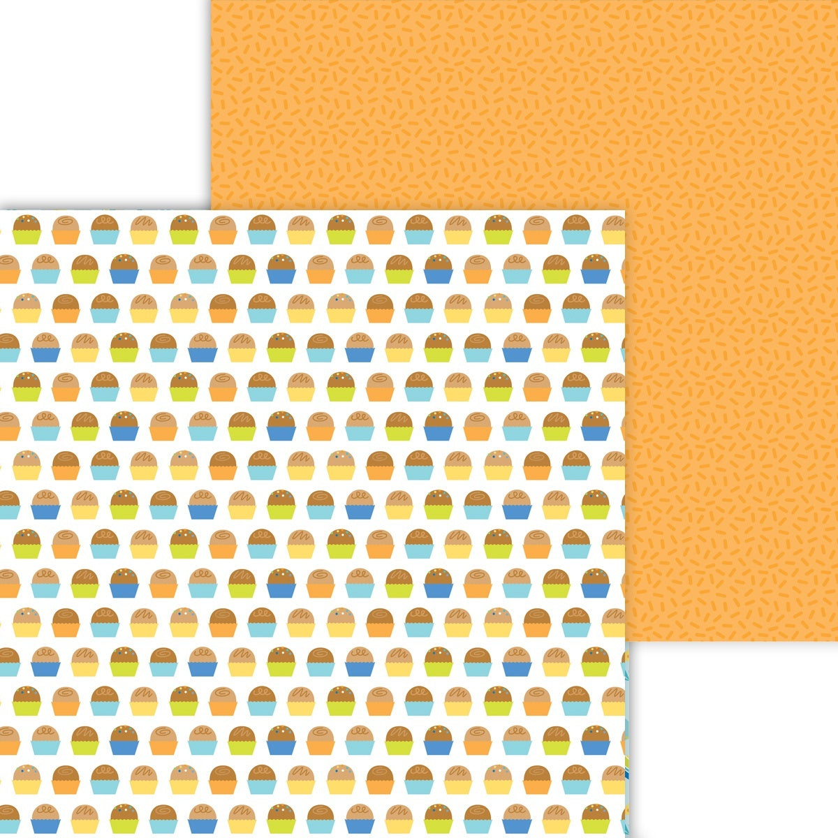Doodlebug Party Time Double-Sided Cardstock 12"X12" 25/Pkg - Birthday Bon Bons