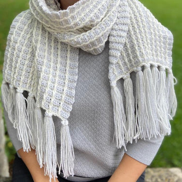 Stormy Stripe Scarf
