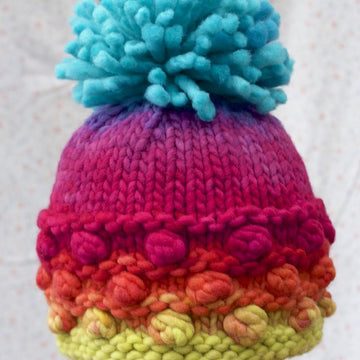 PomPom and Tuft Hat