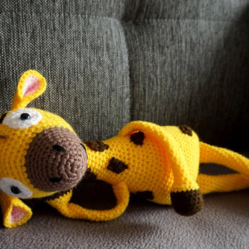 Häkelanleitung für die Schlenker Giraffe Jerry!