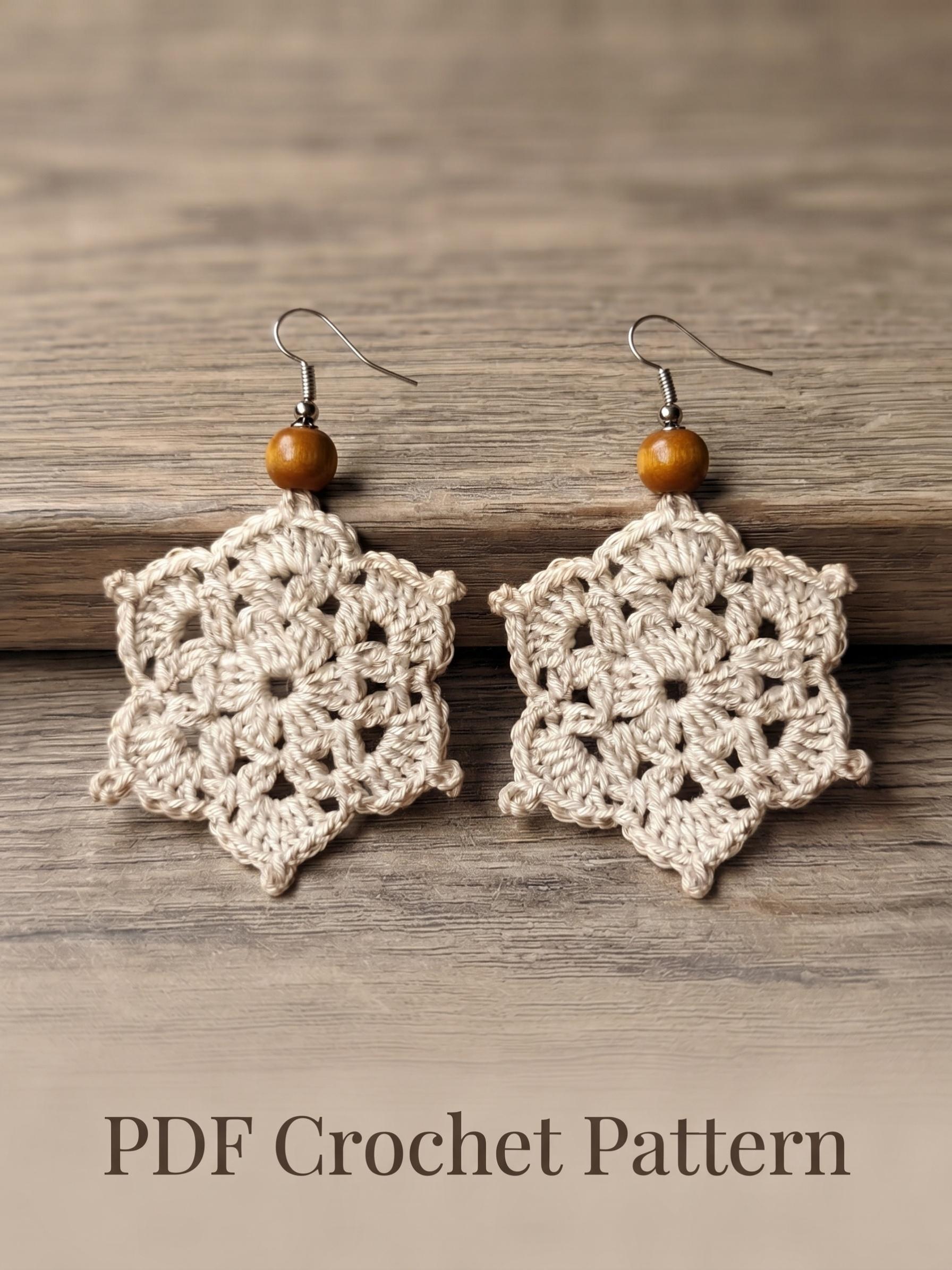 Lace Flower Earrings