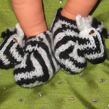 Baby Zebra Boots