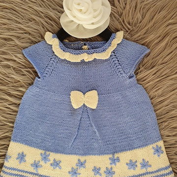 Blue flower dress