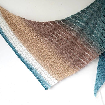 Easy Cake Yarn Shawl