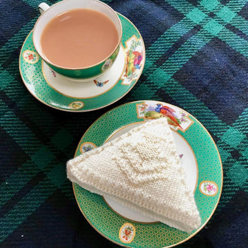 Play Food Thistle (Cluaran) Shortbread Biscuits in James C Brett Baby 4 Ply