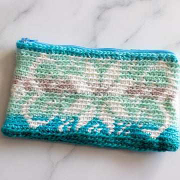 Snowflake Tapestry Pouch