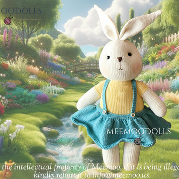 Amigurumi Knits Betelgeuse and Rigel, Big Size Bunnies