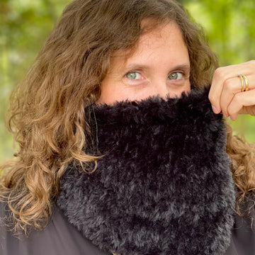 Faux Furry Cowl