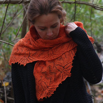 Carrot Cake Shawl