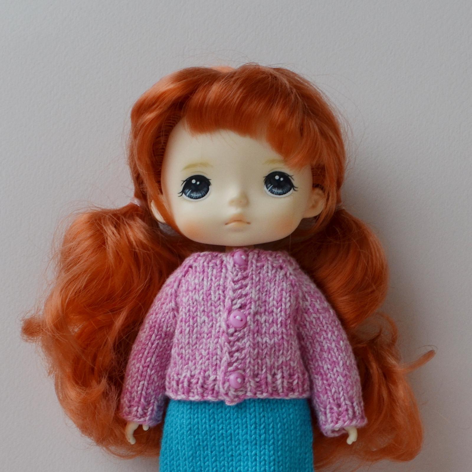Pink Cardigan for Monst