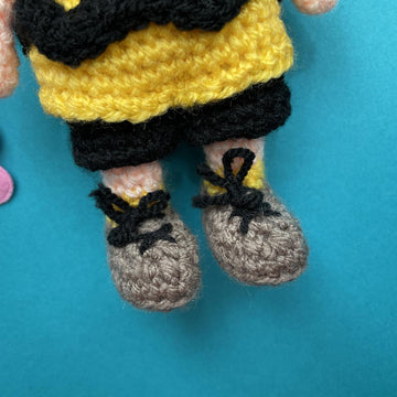 Baseball Player amigurumi doll