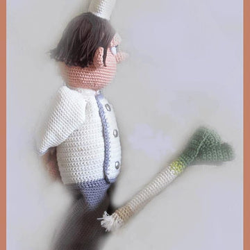 Masterchef Gaston amigurumi doll