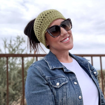 Messy Bun Beanie