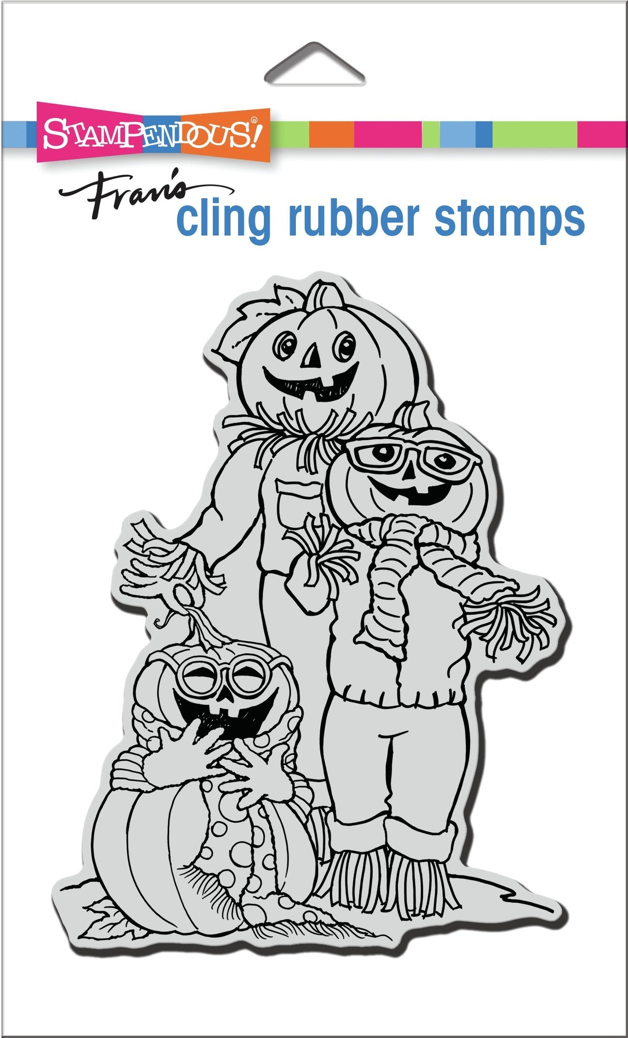 Stampendous Cling Stamp - Pumpkin Pals