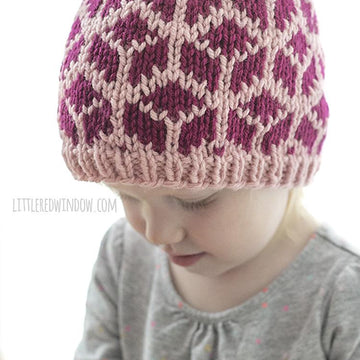 Tumbling Blocks Hat