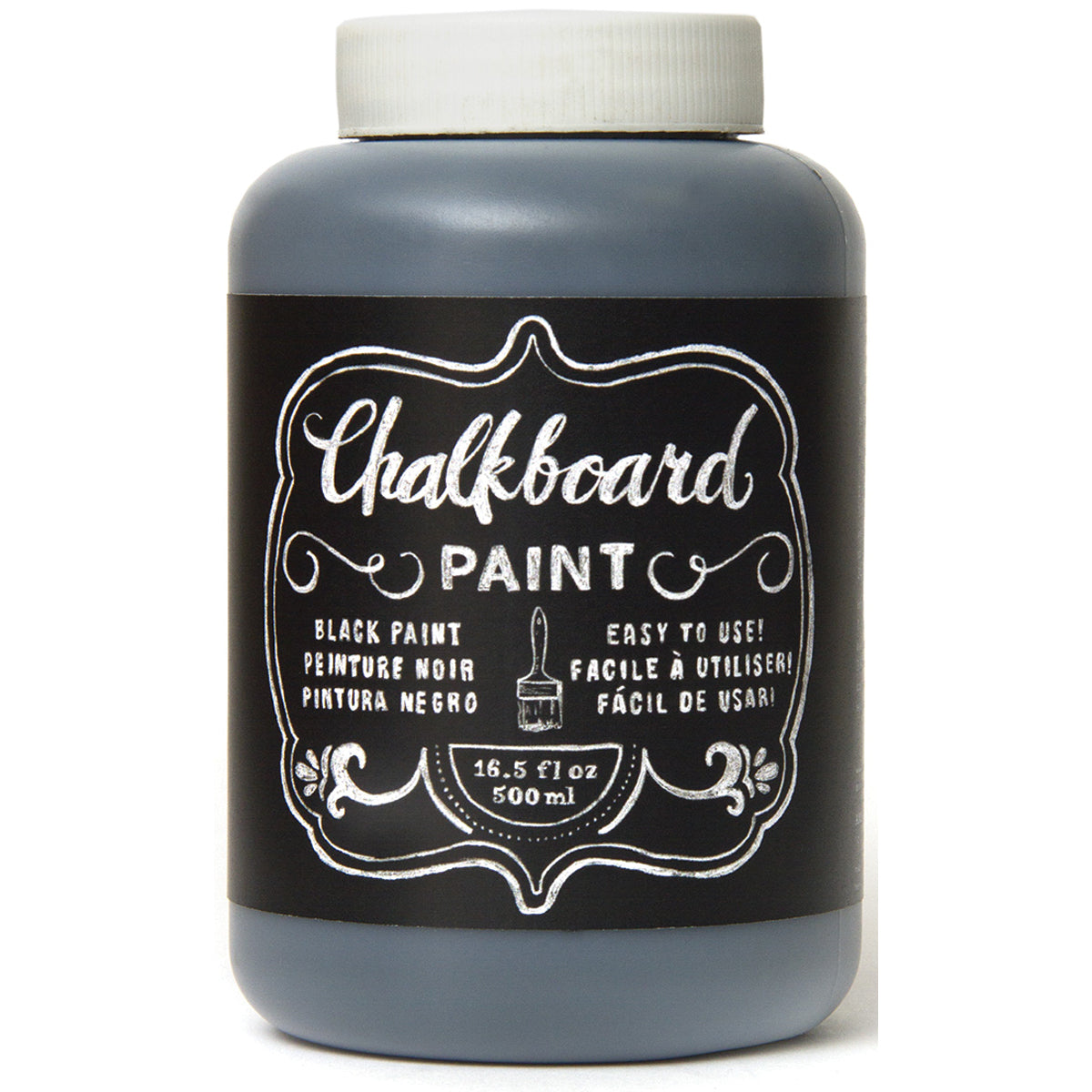 American Crafts DIY Shop Chalkboard Paint 16.5oz - Black